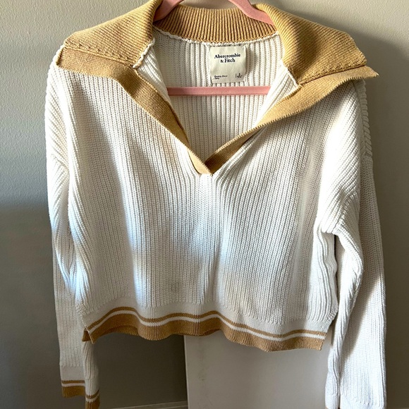 Abercrombie & Fitch Sweaters - Abercrombie & Fitch Polo Knit Sweater